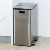 Grafton Home Goods Newton 60L Stainless Steel Dual Bucket Rubbish Bin