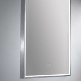 Luxe View Co Arch Aluminium LED Mirror with Demister