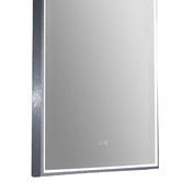 Luxe View Co Arch Aluminium LED Mirror with Demister