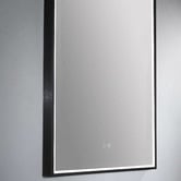 Luxe View Co Arch Aluminium LED Mirror with Demister