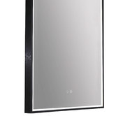 Luxe View Co Arch Aluminium LED Mirror with Demister