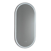 Luxe View Co Gatsby 91cm Aluminium LED Mirror with Demister