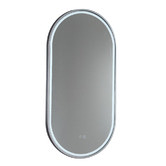 Luxe View Co Gatsby 91cm Aluminium LED Mirror with Demister