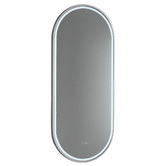 Luxe View Co Gatsby 121cm Aluminium LED Mirror with Demister