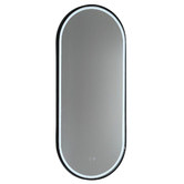 Luxe View Co Gatsby 121cm Aluminium LED Mirror with Demister