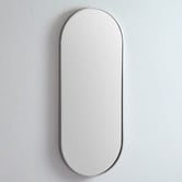 Luxe View Co Modern 121cm Oblong Aluminium Wall Mirror