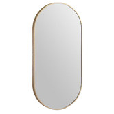 Luxe View Co Modern 91cm Oblong Aluminium Wall Mirror