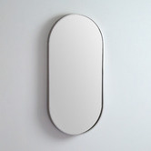Luxe View Co Modern 91cm Oblong Aluminium Wall Mirror