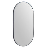 Luxe View Co Modern 91cm Oblong Aluminium Wall Mirror