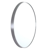 Luxe View Co Modern 80cm Round Aluminium Wall Mirror