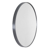Luxe View Co Modern 80cm Round Aluminium Wall Mirror