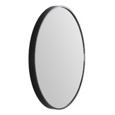 Luxe View Co Modern 80cm Round Aluminium Wall Mirror