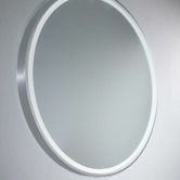 Luxe View Co Sphere 81cm Aluminium LED Mirror