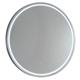 Luxe View Co Sphere 81cm Aluminium LED Mirror