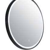 Luxe View Co Sphere 81cm Aluminium LED Mirror