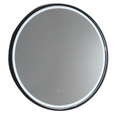 Luxe View Co Sphere 81cm Aluminium LED Mirror
