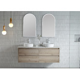 Luxe View Co Arch LED Mirror with Demister