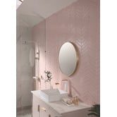 Luxe View Co Modern 60cm Round Aluminium Wall Mirror