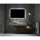 Luxe View Co Ramsey LED Demister Mirror with Bluetooth