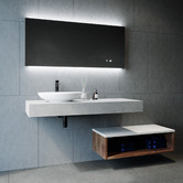 Luxe View Co Morley LED Demister Mirror