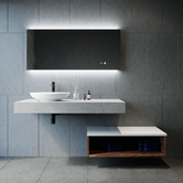 Luxe View Co Morley LED Demister Mirror