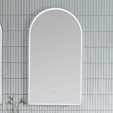 Luxe View Co Arch LED Mirror with Demister