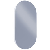 Luxe View Co Powell 450mm Pill Mirrored Shaving Cabinet
