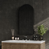 Luxe View Co Powell Arch Mirrored Shaving Cabinet