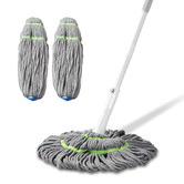 Albion Collection 3 Piece Easy Twist Mop &amp; Head Set