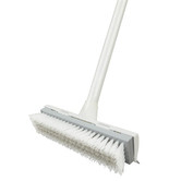 Albion Collection Adjustable Stainless Steel Floor Scrub Brush