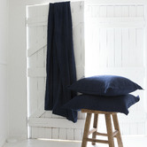 Capeview Interiors Indigo Loom Bamboo &amp; Cotton Quilt Cover Set