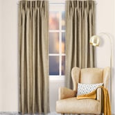 Tranquil Furnishings Reno Vermouth Blockout Pinch Pleat Curtains