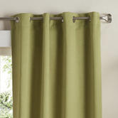 Tranquil Furnishings Bowen Lime Eyelet Single Panel Curtain