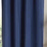 Tranquil Furnishings Porter Eyelet Single Panel Curtain