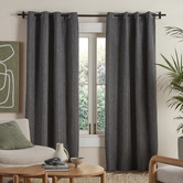 Tranquil Furnishings Hudson Eyelet Single Panel Curtain
