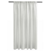 Tranquil Furnishings Erin Sheer Rod Pocket Single Panel Curtain