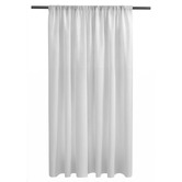 Tranquil Furnishings Erin Sheer Rod Pocket Single Panel Curtain