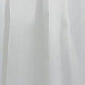 Tranquil Furnishings Erin Sheer Rod Pocket Single Panel Curtain