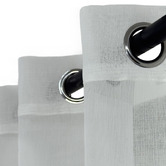 Tranquil Furnishings Esther Sheer Eyelet Single Panel Curtain