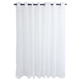 Tranquil Furnishings Esther Sheer Eyelet Single Panel Curtain