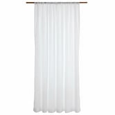 Tranquil Furnishings Erin Sheer Rod Pocket Single Panel Curtain