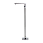 Aguzzo Luxury Chrome Quadro Floor Standing Bath Mixer