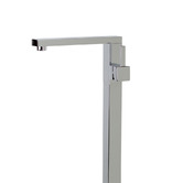 Aguzzo Luxury Chrome Quadro Floor Standing Bath Mixer