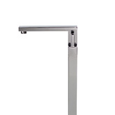 Aguzzo Luxury Chrome Quadro Floor Standing Bath Mixer