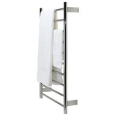 Aguzzo EZY FIT 600 x 920mm Round Tube Heated Towel Rail