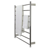 Aguzzo EZY FIT Round Tube  Dual Wired Heated Towel Rail
