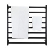 Aguzzo EZY FIT Square Tube Dual Wired Heated Towel Rail
