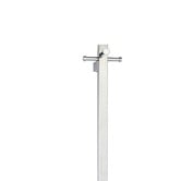 Aguzzo EZY FIT 1400mm Square Tube Heated Towel Rail