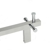 Aguzzo EZY FIT 1400mm Square Tube Heated Towel Rail