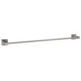 Aguzzo Quadro Stainless Steel Single Bar Towel Rail